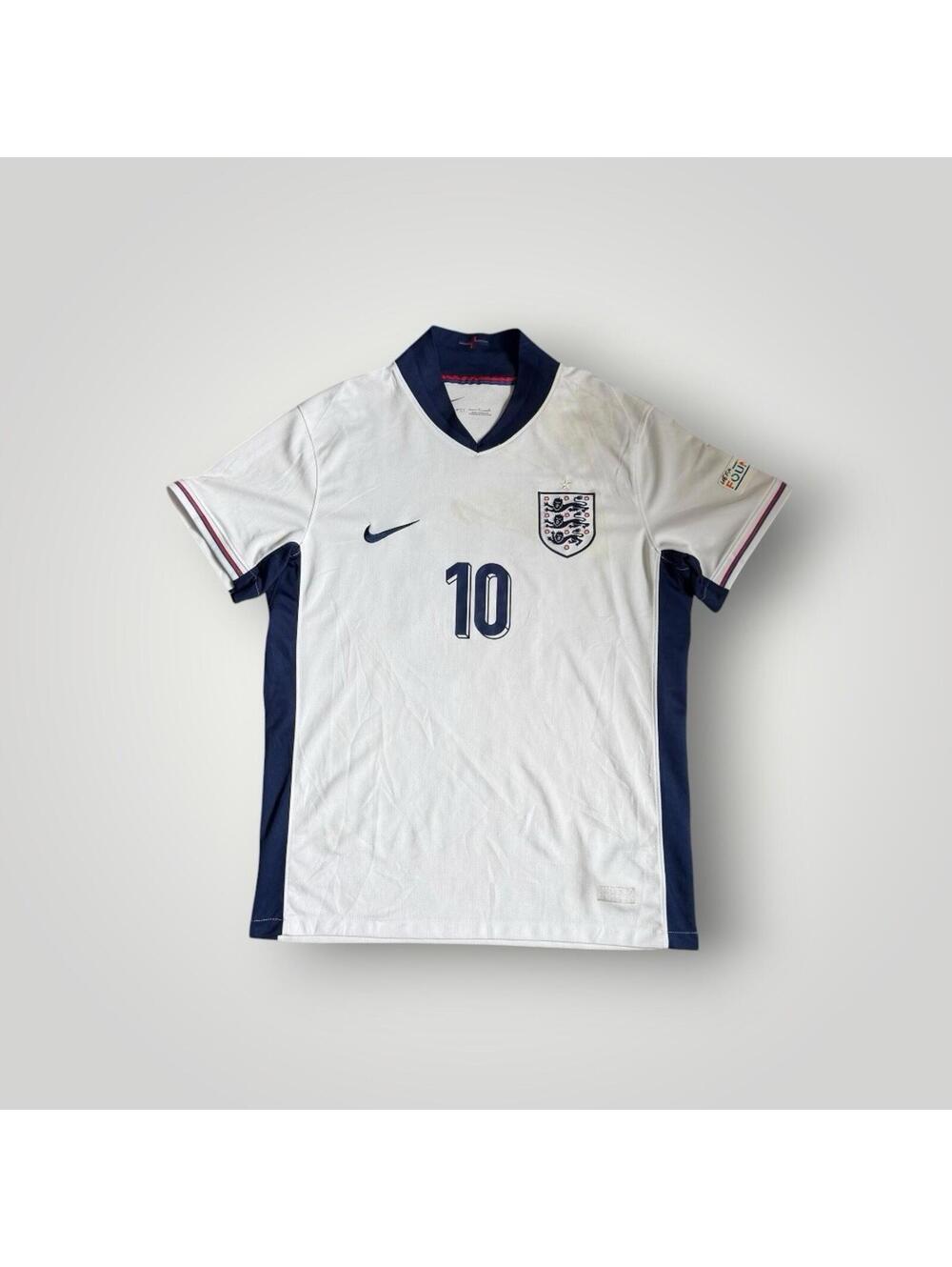 England Home 2024 Bellingham Soccer Jersey Size Large Nike Men’s